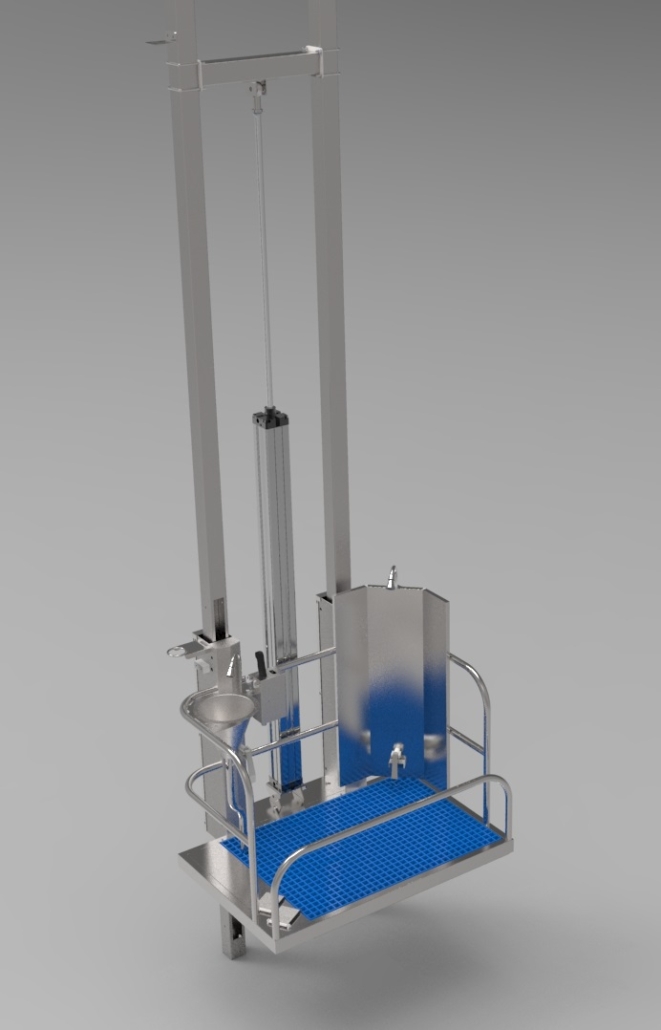 Fall Stand Rise & Fall Stand – GM STEEL – Slaughtering & Food Processing Industry ...