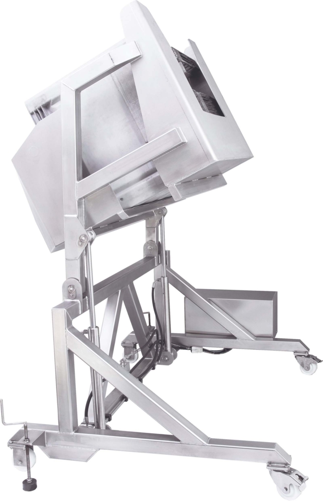 Tank Tipping Machine Tipping Device Type SL 100 – 100134 – GM STEEL – Slaughtering & Food ...