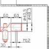 Meat Rail End Plug – 100184