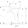 45° Switch - Left Hand - NO Diverters 120012