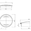 Standard hatch without hinge Code: B150SC