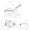 Standard hatch with hinge Code: B150