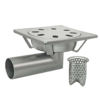 Gully 200x200 outlet 63,5mm Code: P.014L