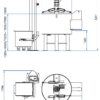 Pre-Heating & Cooking Vessel Model: TF-1250